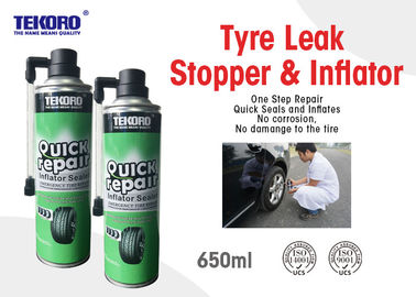 Tyre Leak Stopper & Inflator For Sealing Tyre Punctures And Providing Enough Inflation