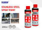 Non - Toxic Stainless Steel Spray Paint Resisting Chipping / Cracking / Peeling