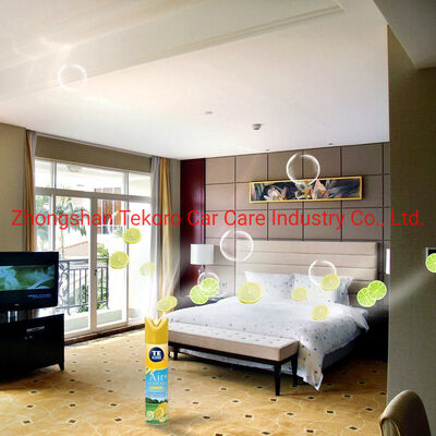 اسپری آروسول تازه کننده هوا Tekoro با عطر طبیعی برای استفاده چند منظوره و گواهینامه CE، RoHS، SGS، GMP