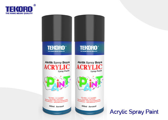 رنگ های مختلف اکریلیک اسپری رنگ خشک کردن سریع برای لوازم جانبی پلاستیکی و فلزی باغ